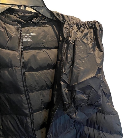 NEW Amazon Essentials Women's Plus size XXL Black Lightweight Puffer JACKET - Picture 11 of 13